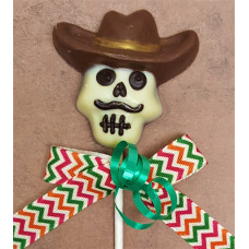Skull with hat /LOLLY